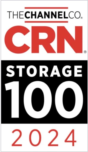 CRN Storage 100 2024 Award Logo