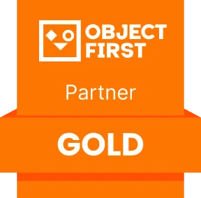 ObjectFirst Gold Partner Logo