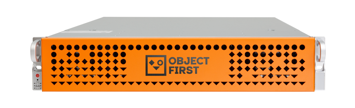 Object first server front view