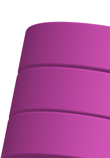 'Powerful' section background: three disks on top of each other