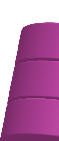 'Powerful' section background: three disks on top of each other