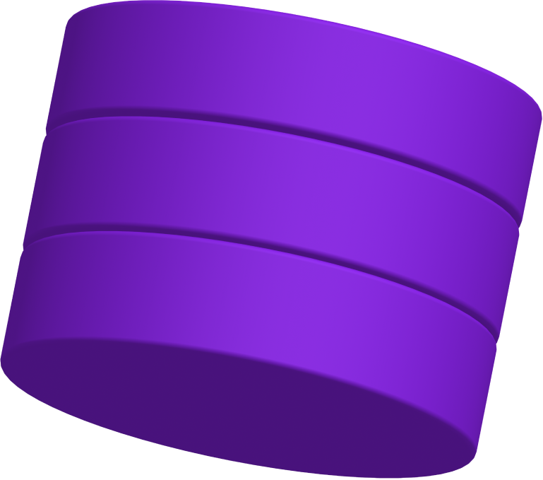 'Powerful' section background: three disks on top of each other